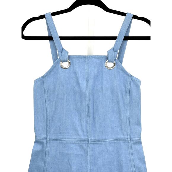 Rag & Bone Suffolk Mini Dress in Pale Blue 00 ($395) - Picture 5 of 12